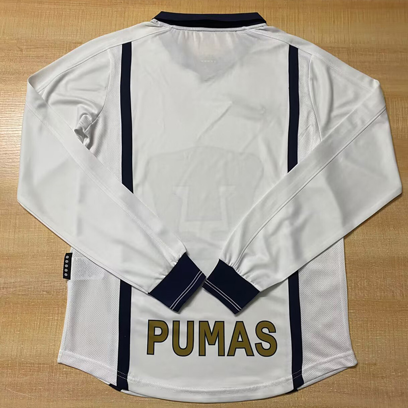 1999-2000 Pumas UNAM Home Long Sleeve Retro Soccer Jersey (长袖)