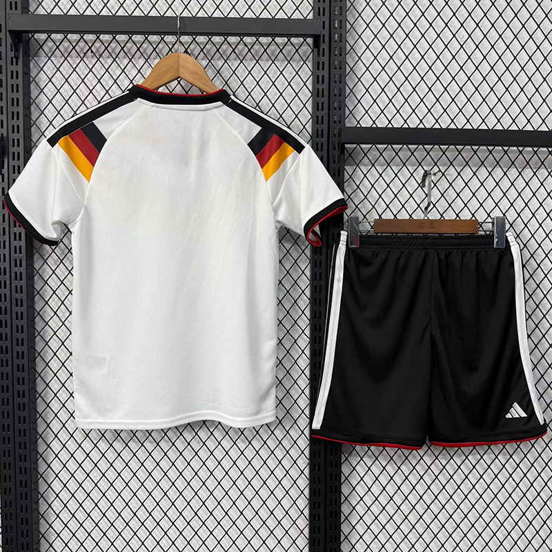 25-26 Germany White Kids Soccer Jersey