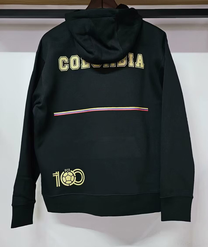 24-25 Colombia 100th Anniversary Black Hoody 黑色(加绒)