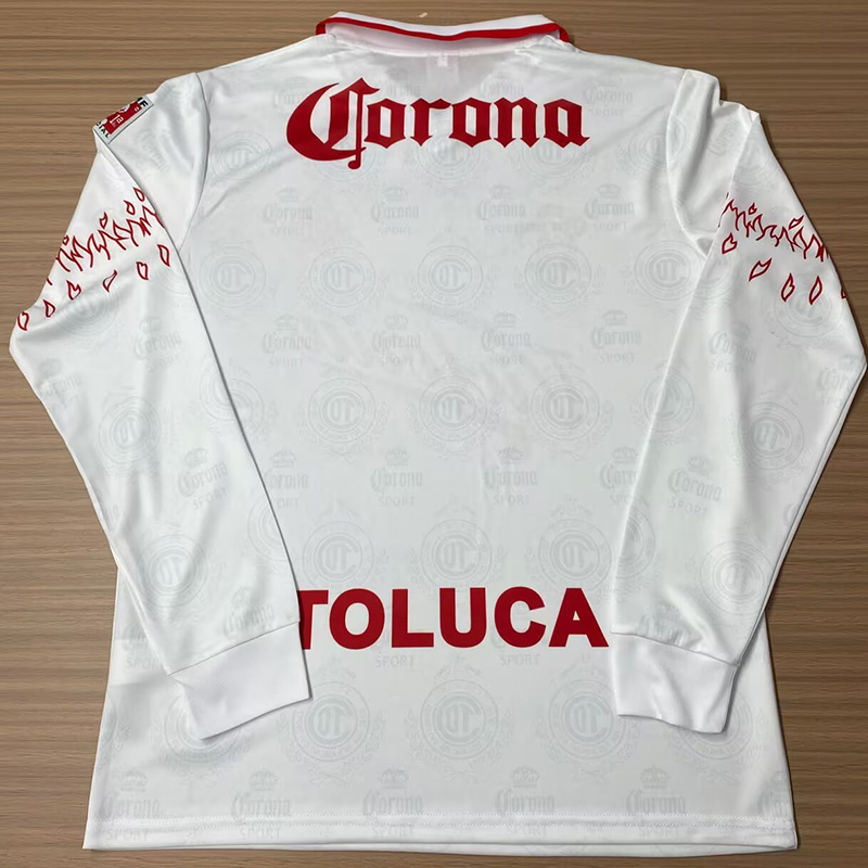 1995-1997 Toluca Away Long Sleeve Retro Soccer Jersey (长袖)