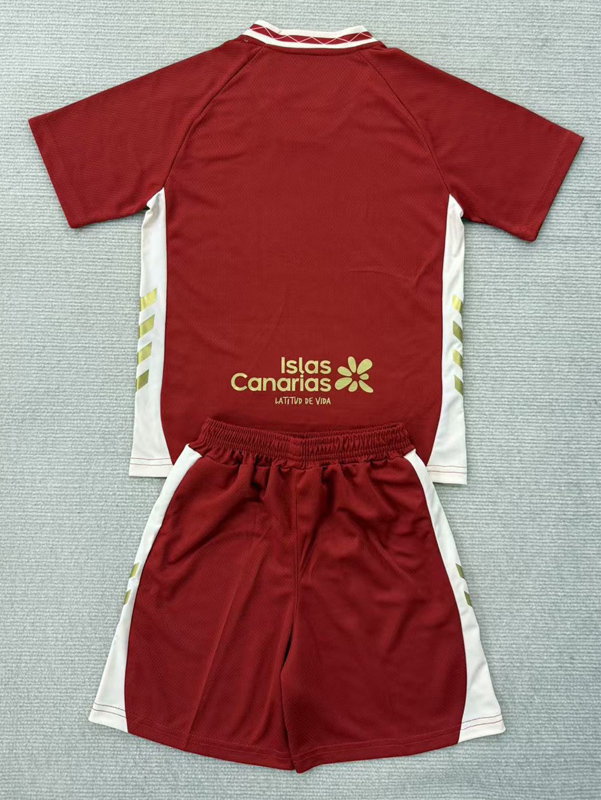 25-26 CD Tenerife Away Kids Soccer Jersey