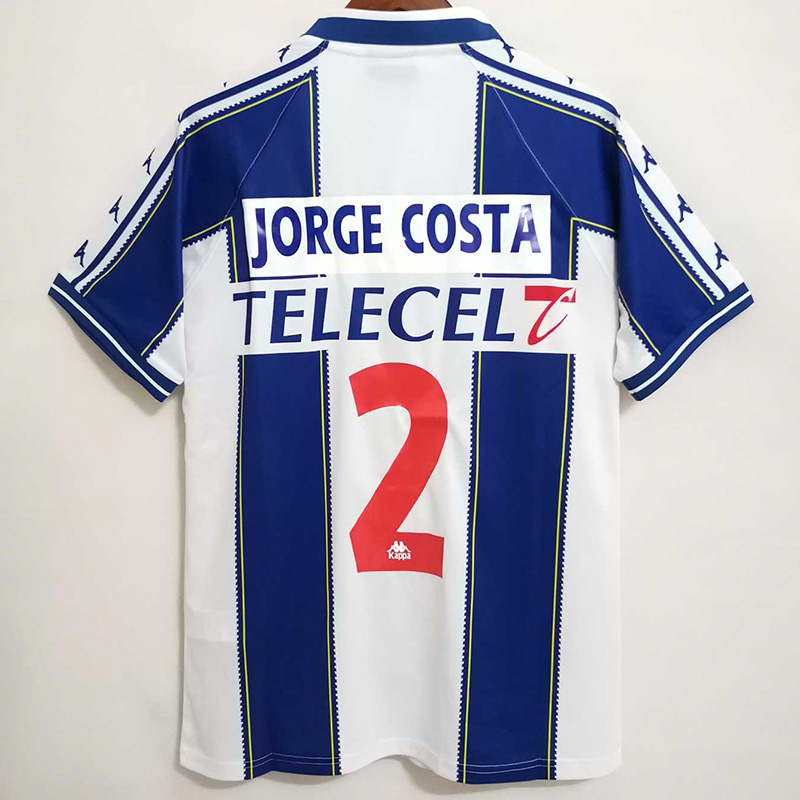 1997-1999 Porto Home Retro Soccer Jersey