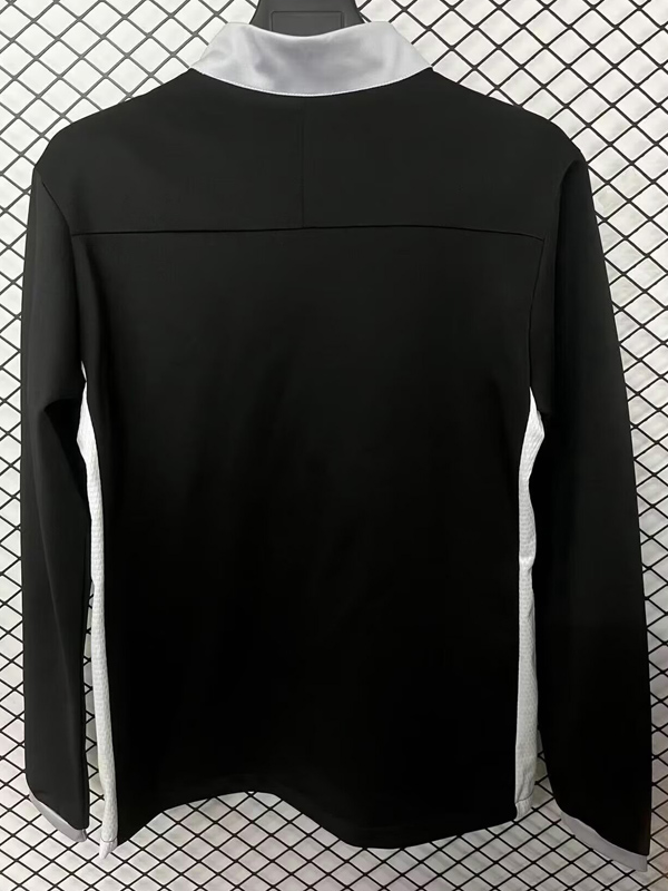 25-26 Elche CF Black Half Pull Sportswear Top #半拉上衣