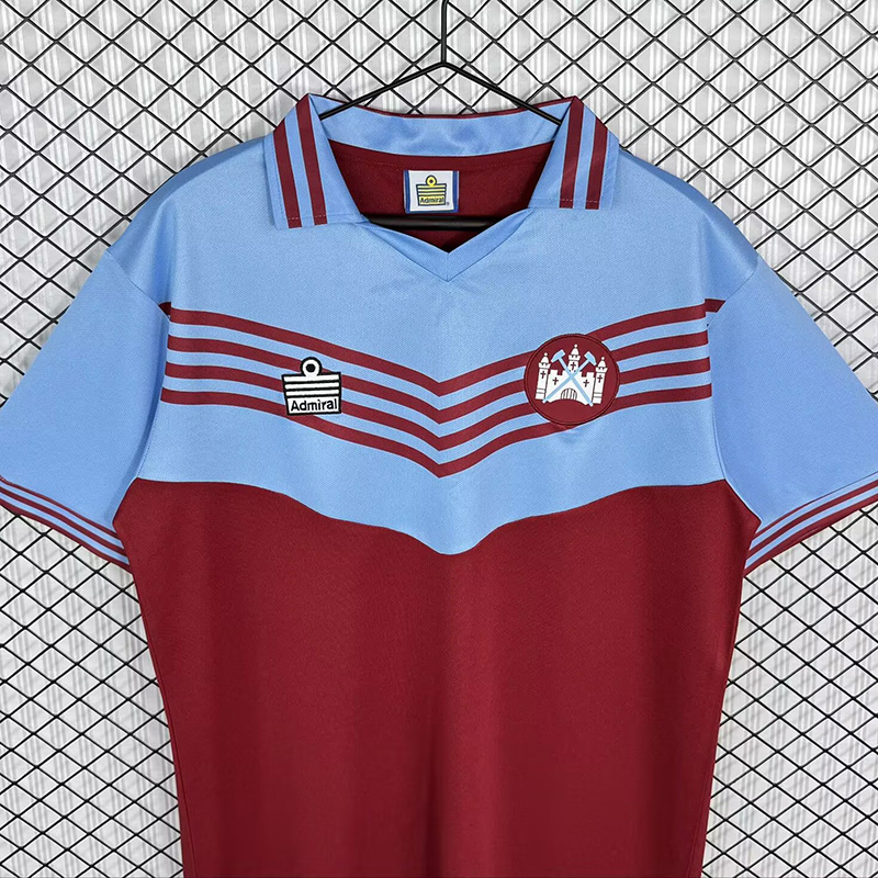 1976-1980 West Ham Home Retro Soccer Jersey