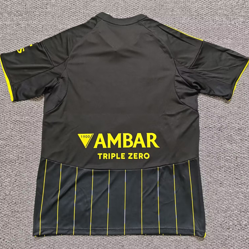 25-26 Zaragoza Away Fans Soccer Jersey