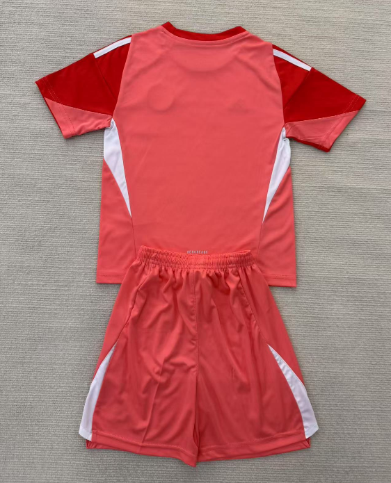 25-26 Inter Miami Orange GoalKeeper Kids Soccer Jersey