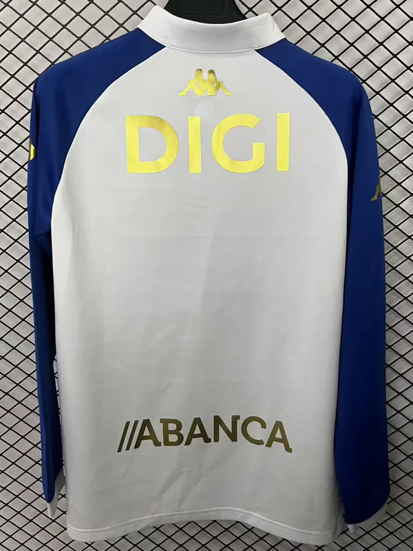 25-26 La Coruna White Half Pull Sportswear Top #半拉上衣