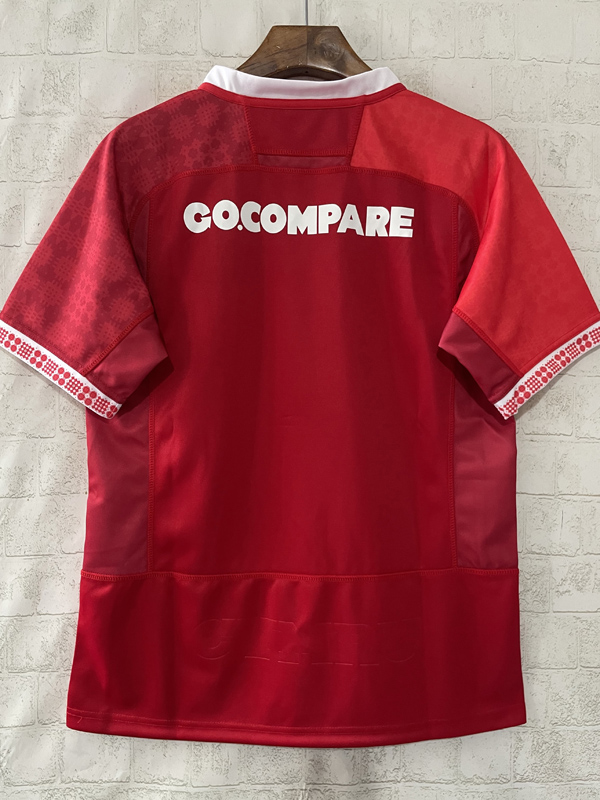 2026 Wales Home Red Rugby Jersey (圆领)