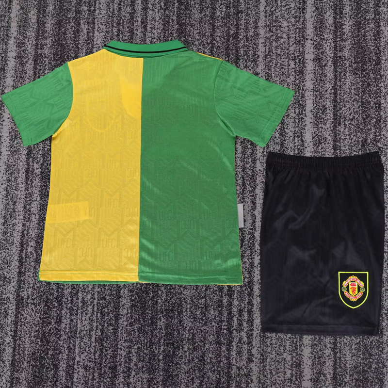 1992-1994 Man Utd Away Kids Retro Soccer Jersey