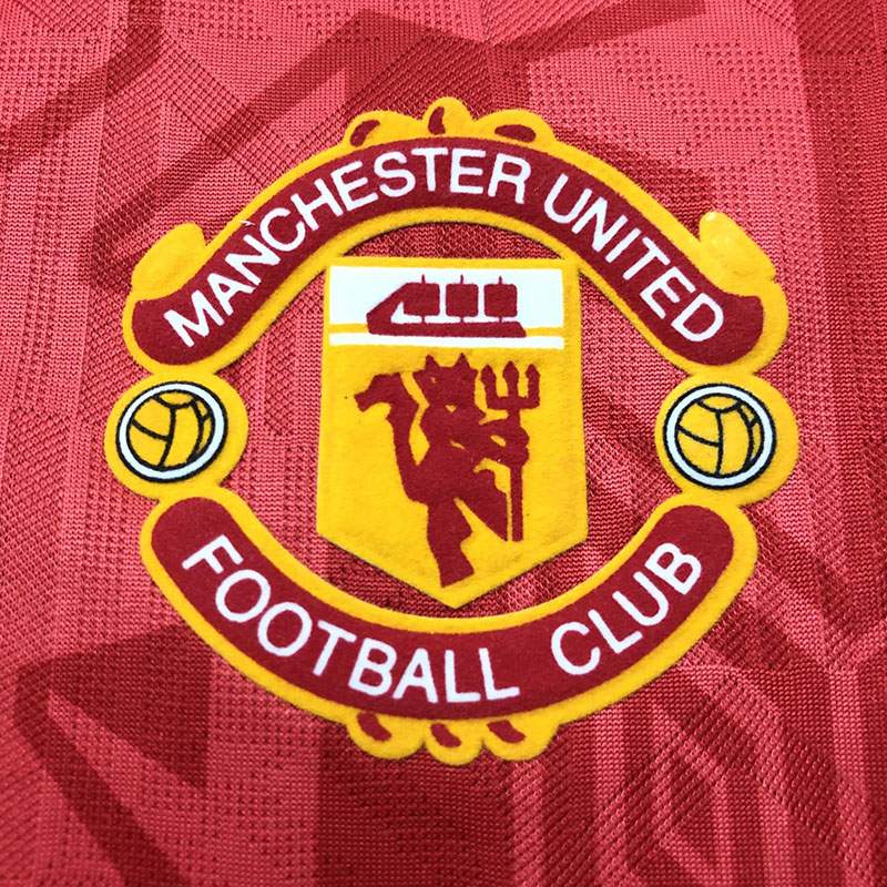 1992-1994 Man Utd Home Retro Soccer Jersey