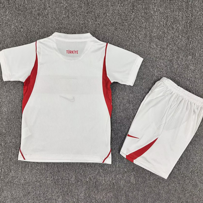 26-27 Turkey Home Kids Soccer Jersey