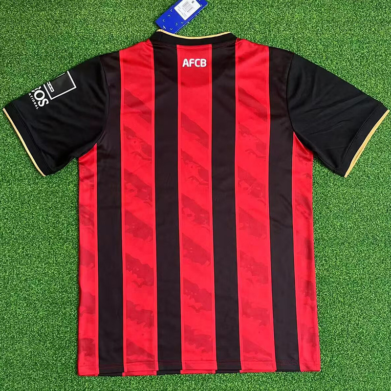 25-26 Bournemouth Home Fans Soccer Jersey