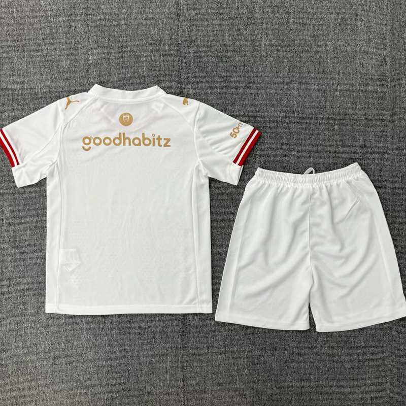 26-27 PSV Fourth Kids Soccer Jersey