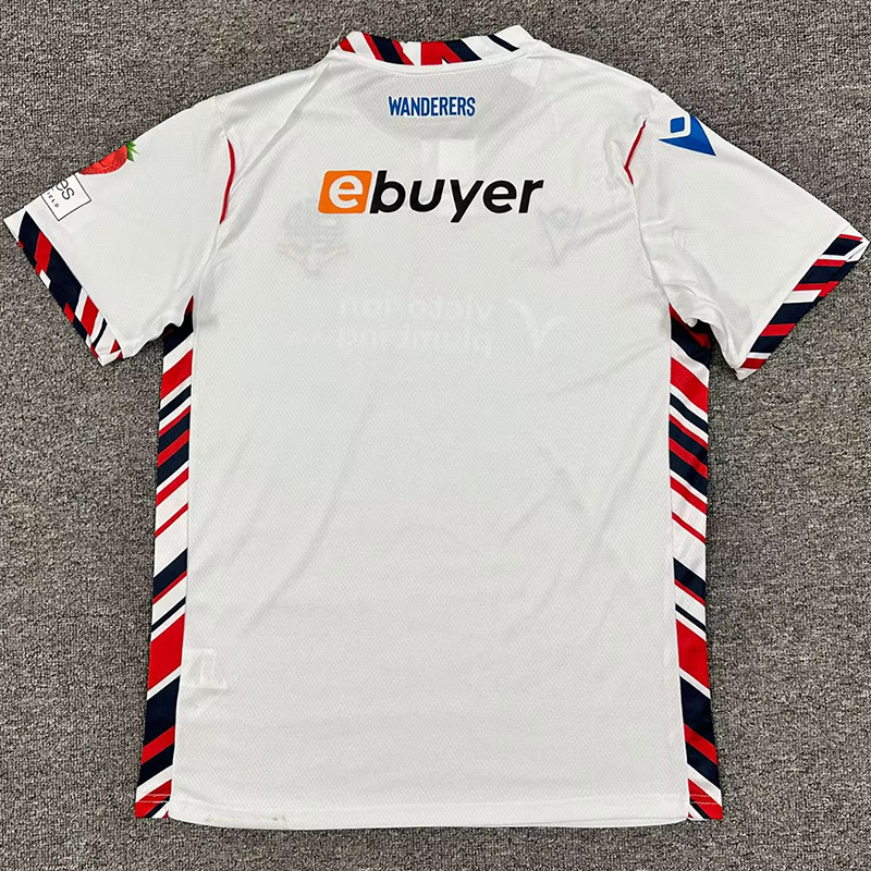 25-26 Bolton Wanderers Home Fans Soccer Jersey