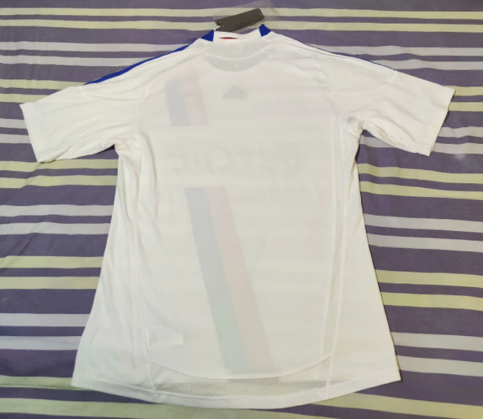 2010-2011 Lyon Home Retro Soccer Jersey