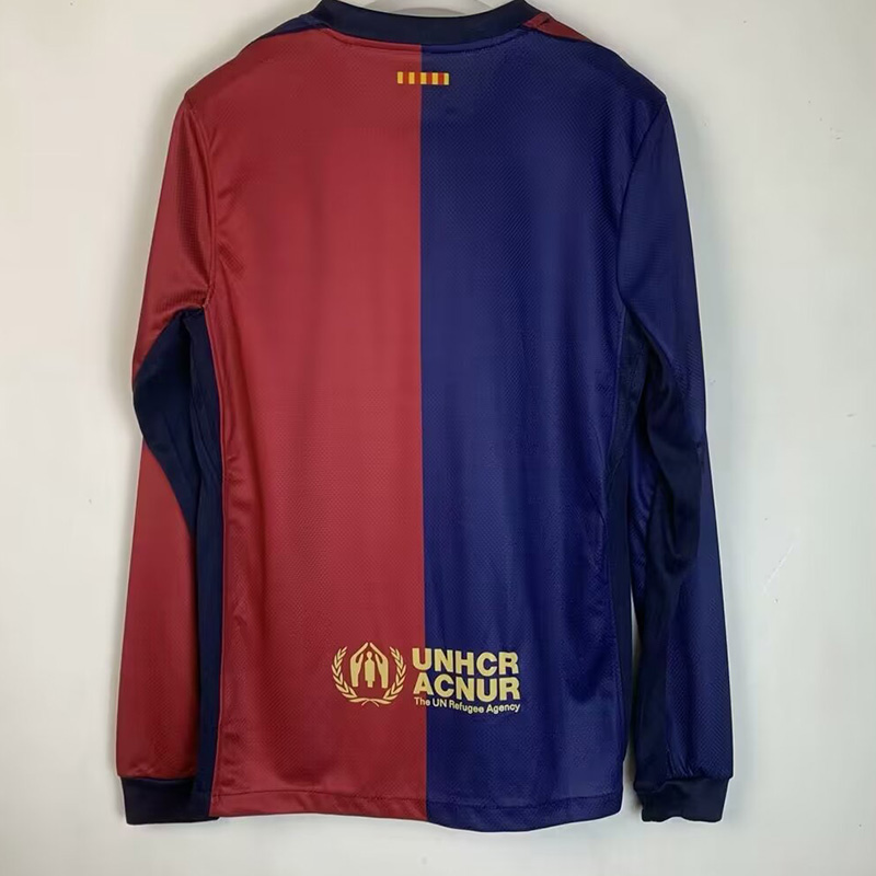 24-25 BAR Home Long Sleeve Soccer Jersey (长袖)