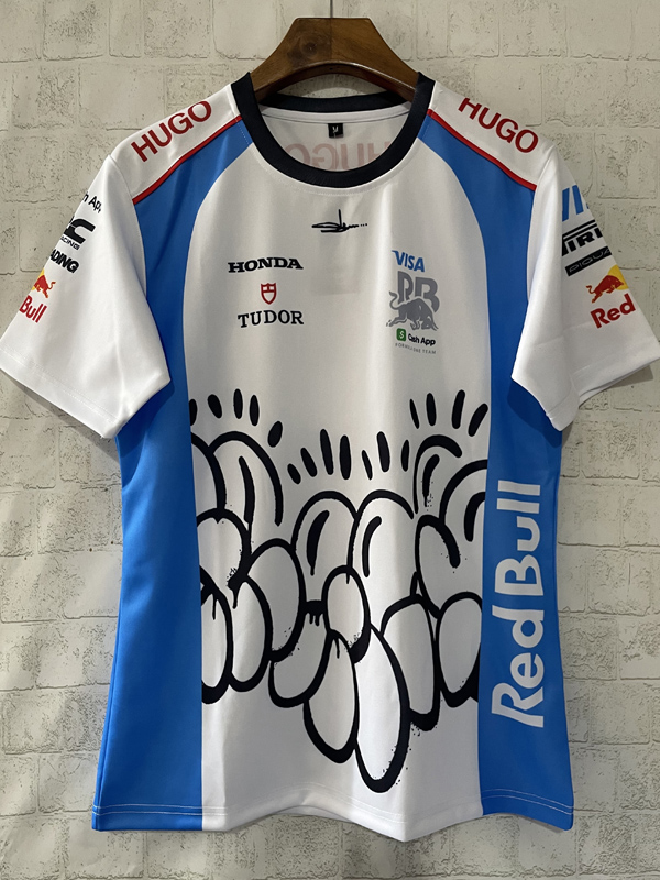 2025 Red Bull White Motorcycle Racing Suit