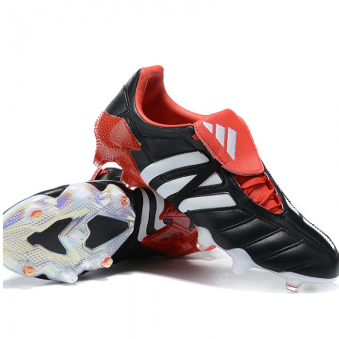 PREDATOR ACCURACY+ FG BOOTS Soccer Shoes-Black/White