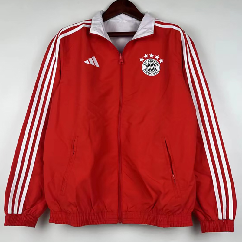 2023 Bayern Red & White Double Sided Windbreake...