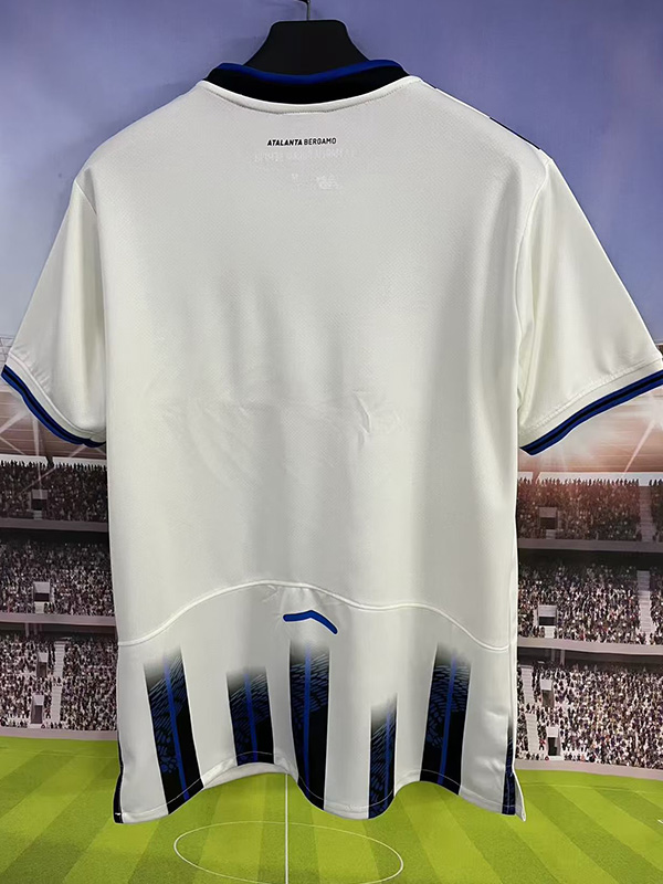 25-26 Atalanta Away Fans Soccer Jersey (前广告)