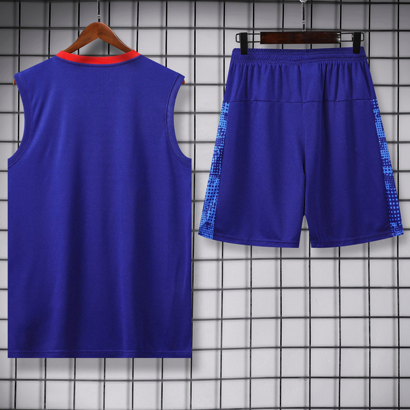 25-26 RB Leipzig Blue Tank top and shorts suit