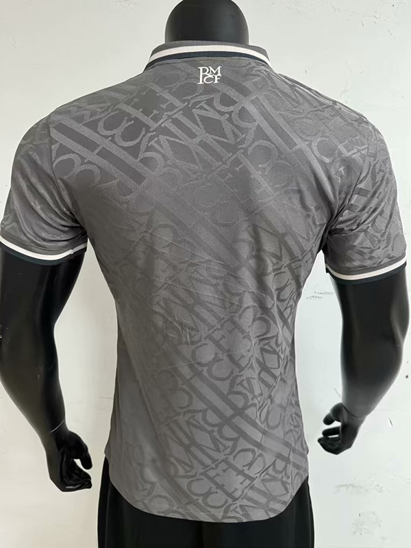 24-25 RMA Grey  Player Version Soccer Jersey