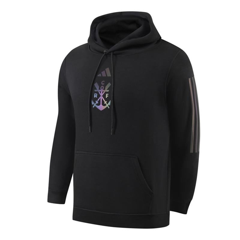 2023 Flamengo Black Hoody (复古标-加绒)