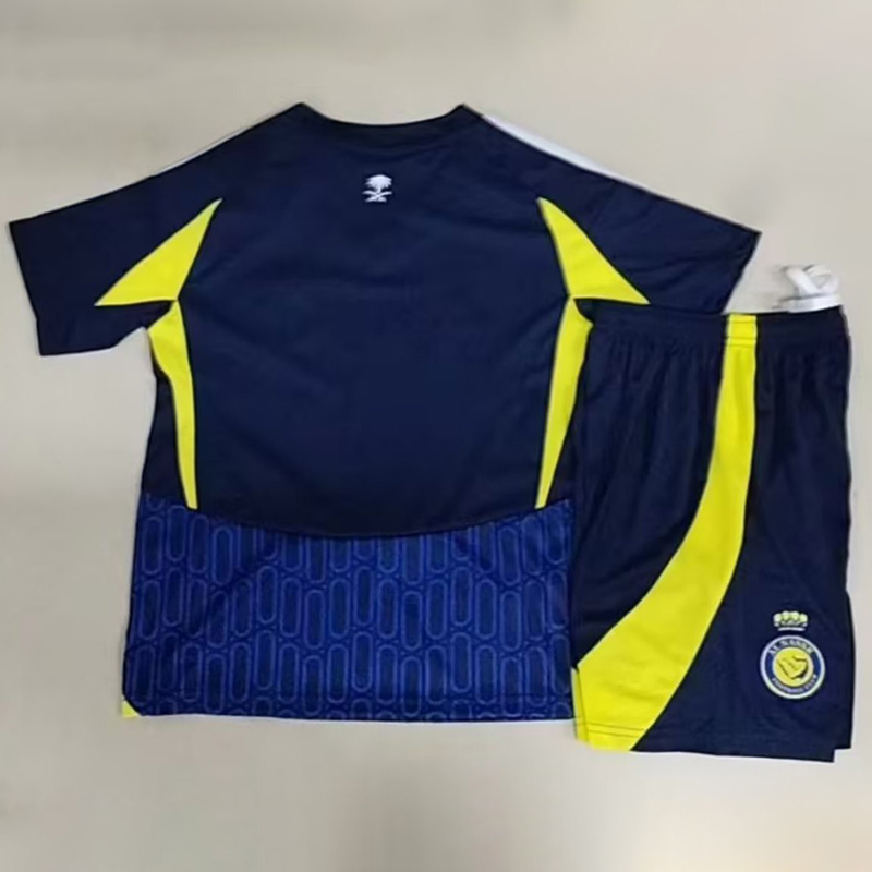 24-25 AL-Nassr Away Kids Soccer Jersey