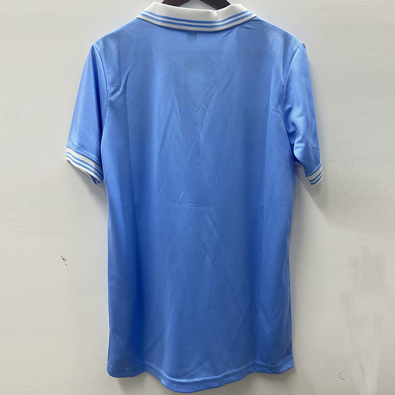 1985-1986 Napoli Blue Special Edition Retro Soccer Jersey