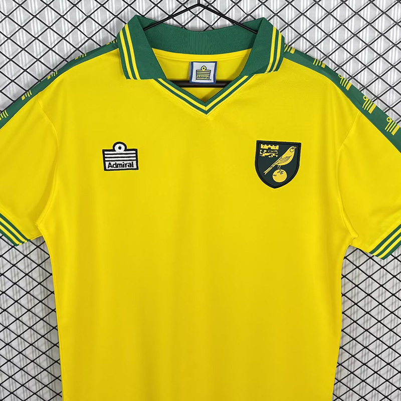 1976-1981 Norwich Home Retro Soccer Jersey
