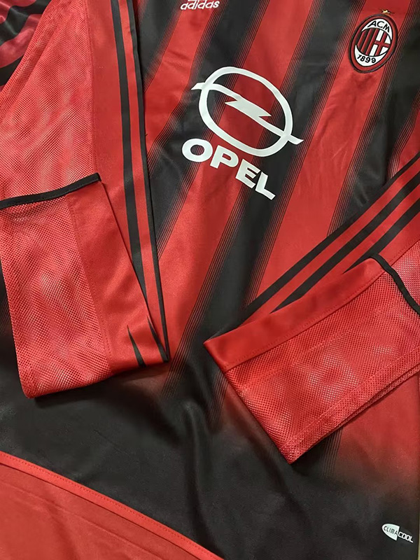 2004-2005 ACM Home Long Sleeve Retro Soccer Jer...