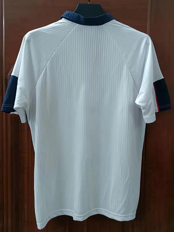 1998 England Home Retro Soccer Jersey