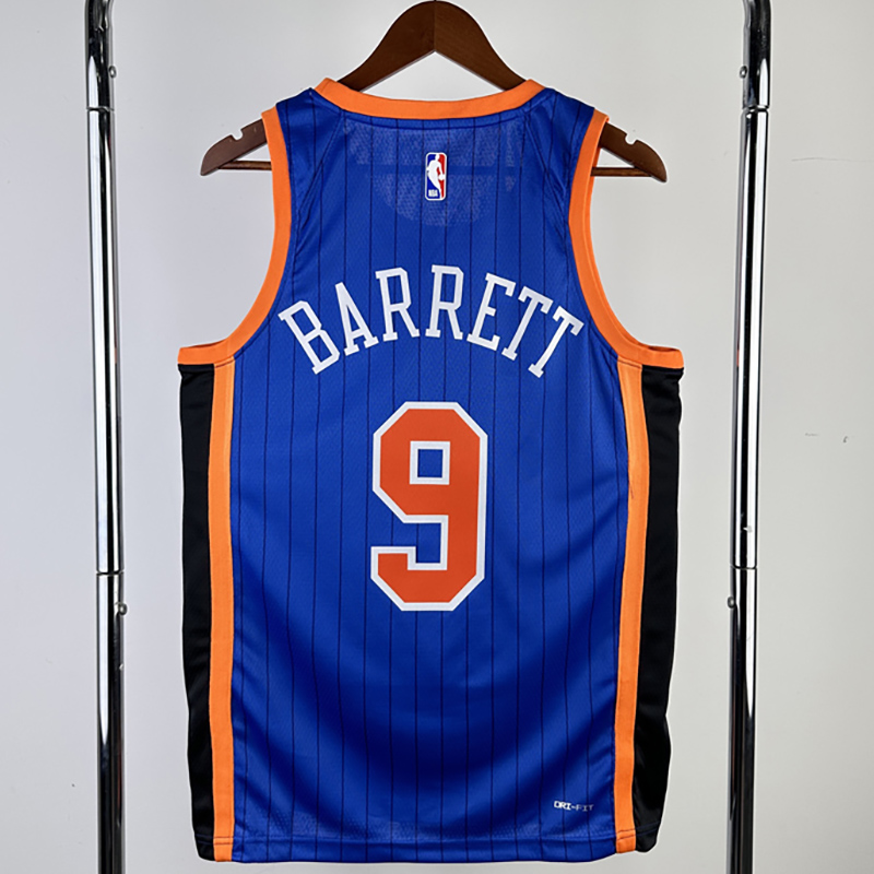 23-24 KNICKS BARRETT #9 Blue City Edition Top Q...