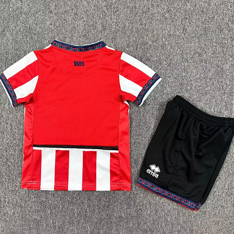 25-26 Sheffield United Home Kids Soccer Jersey