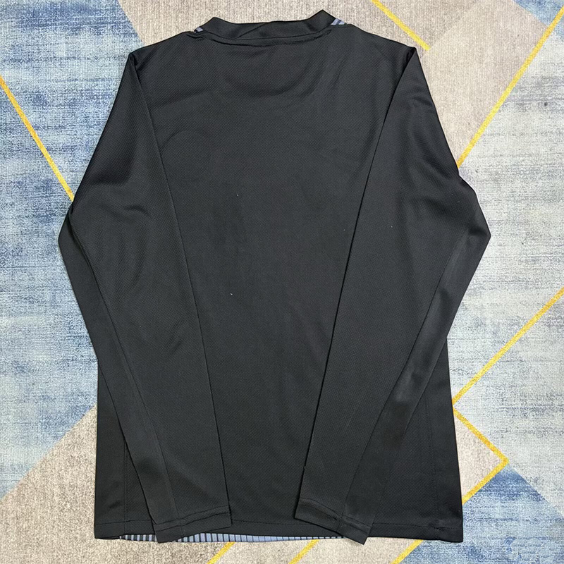 25-26 PSG Black Goalkeeper Long Sleeve Soccer Jersey (长袖)