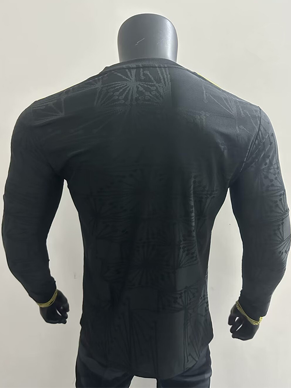 25-26 Mexico Gold Cup Black Long Sleeve Player Version Soccer Jersey (长袖球员)