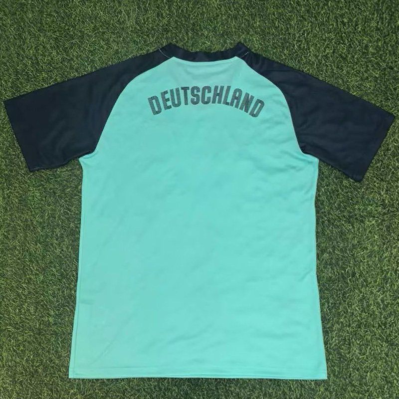 26-27 Germany Green Goalkeeper Fans Soccer Jersey
