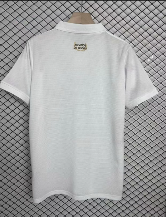 25-26 Colo-Colo 100th Anniversary White Fans Soccer Jersey *蓝队标