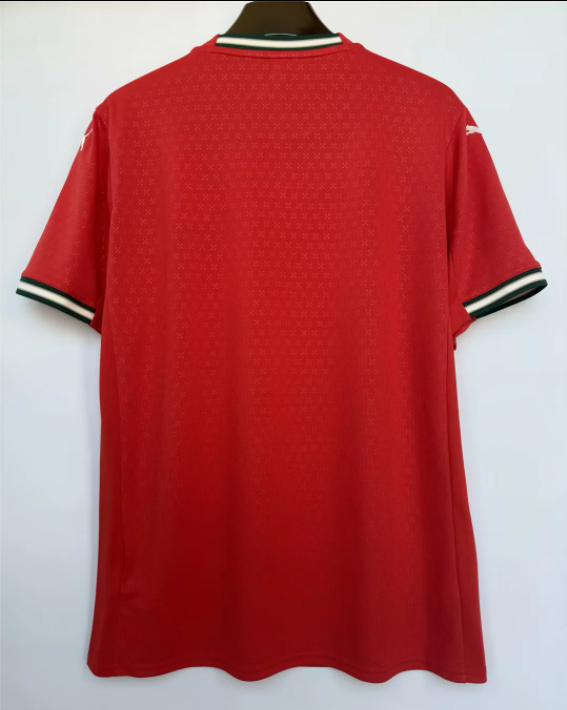 25-26 Portugal  Red home 1:1 Soccer Jersey