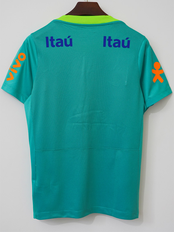 2024 Brazil Lake Green Retro Training shirts