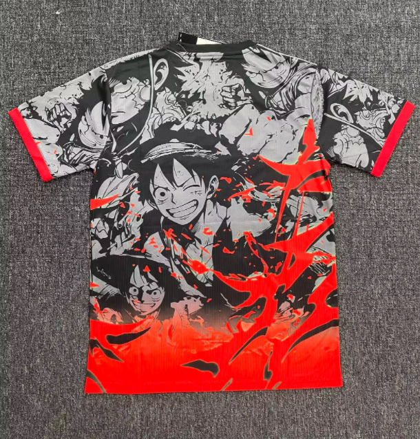 24-25 Japan﻿ Pirate King Luffy Fans Soccer Jersey
