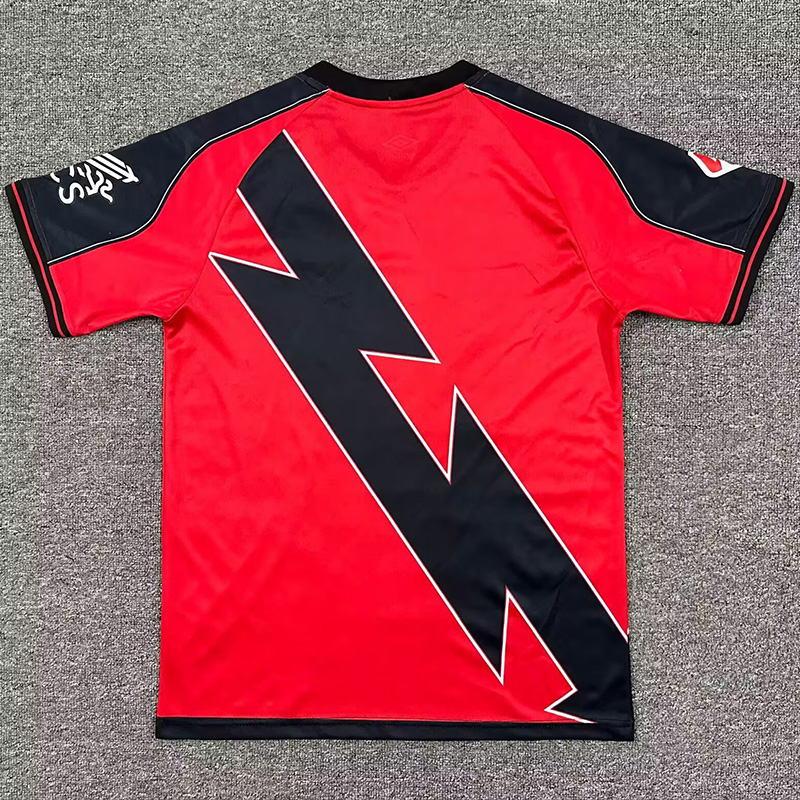 25-26 Rayo Vallecano Away Fans Soccer Jersey