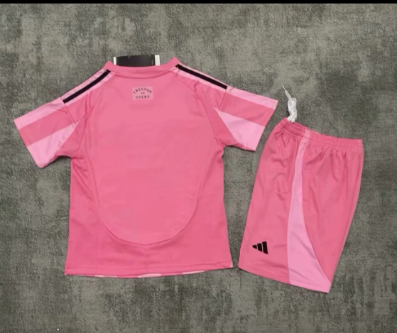 25-26 Inter Miami Pink Kids Soccer Jersey