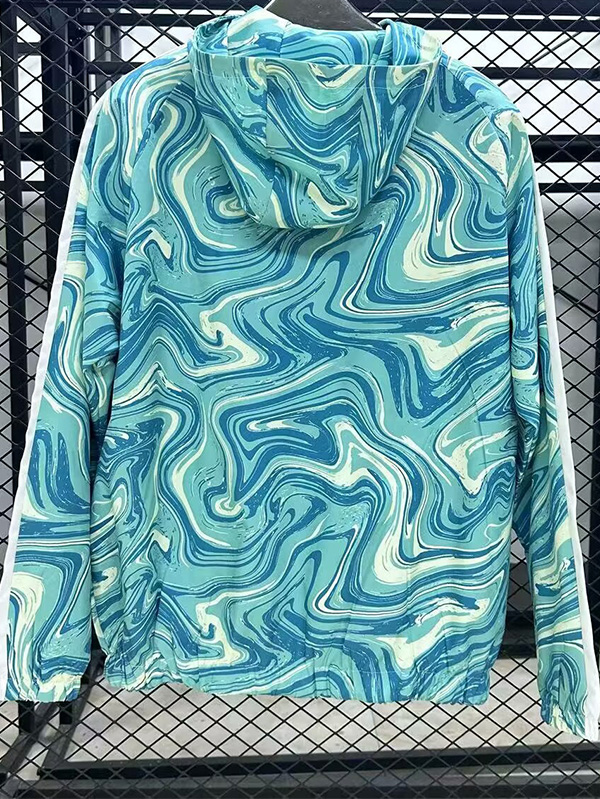 25-26 ATM Green White Windbreaker