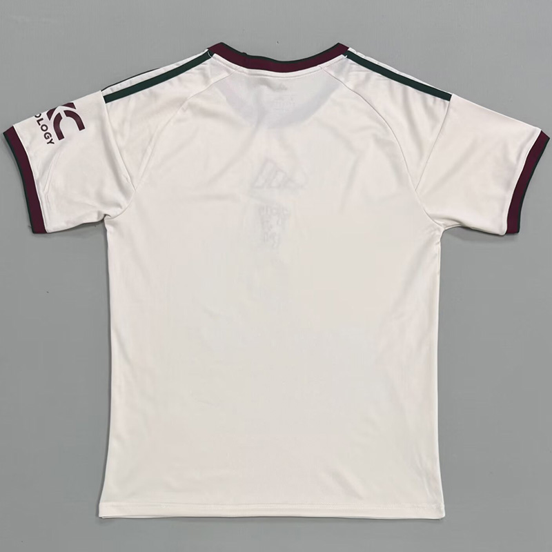 26-27 Man Utd Beige Special Edition Fans Soccer Jersey