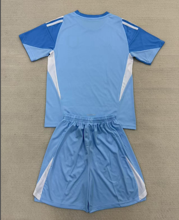 25-26 Austin FC Blue GoalKeeper Kids Soccer Jersey