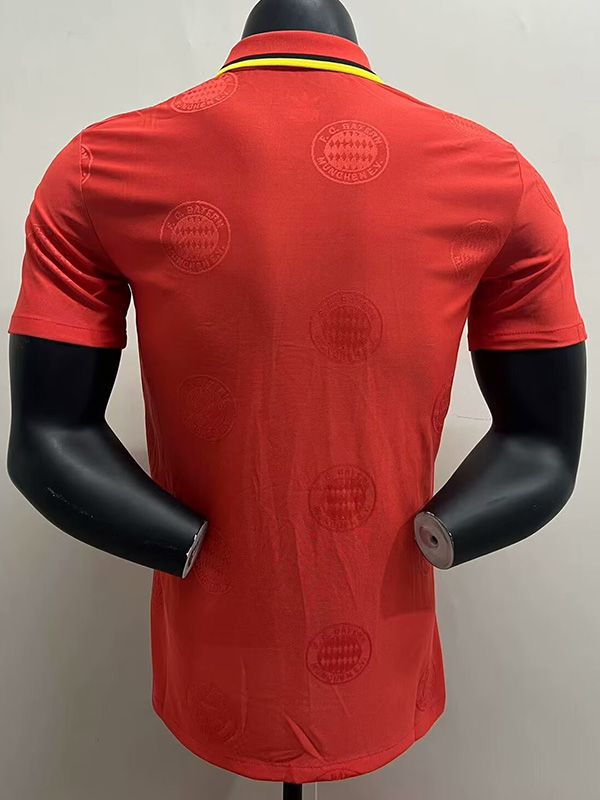 25-26 Bayern Red Casual Player Version Soccer Jersey