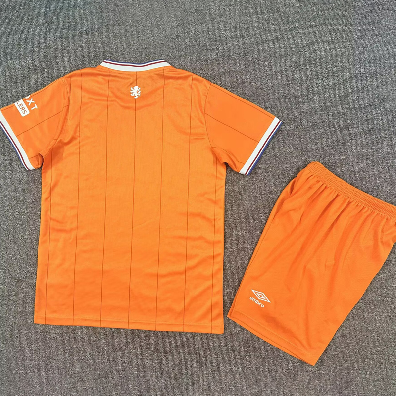 25-26 Rangers Orange Kids Soccer Jersey