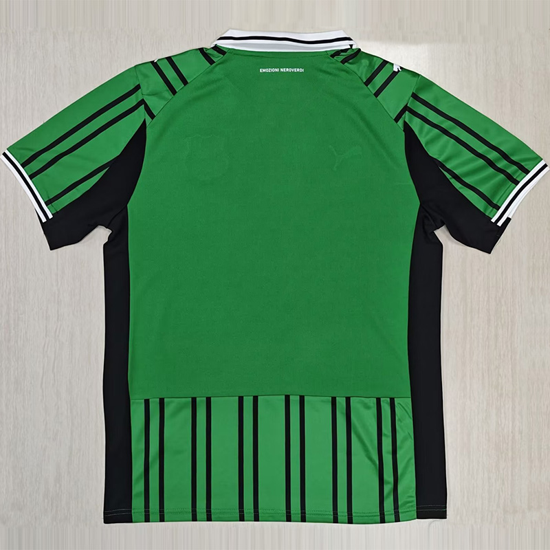 25-26 Sassuolo Home Fans Soccer Jersey