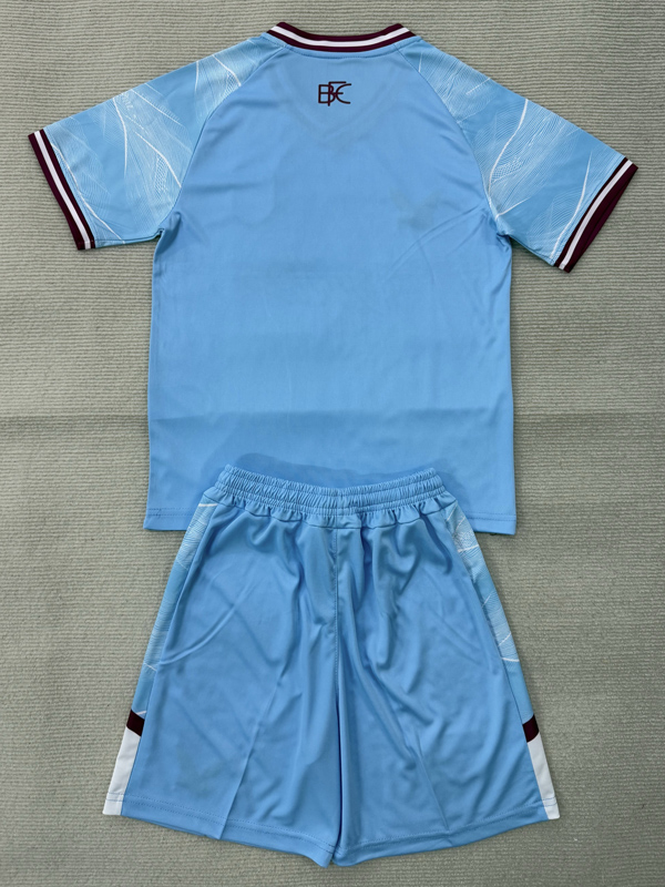 25-26 Burnley Away Kids Soccer Jersey